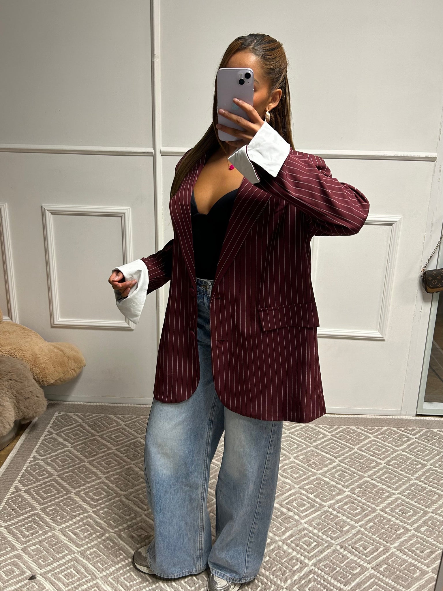 Blazer Asmaa rayures