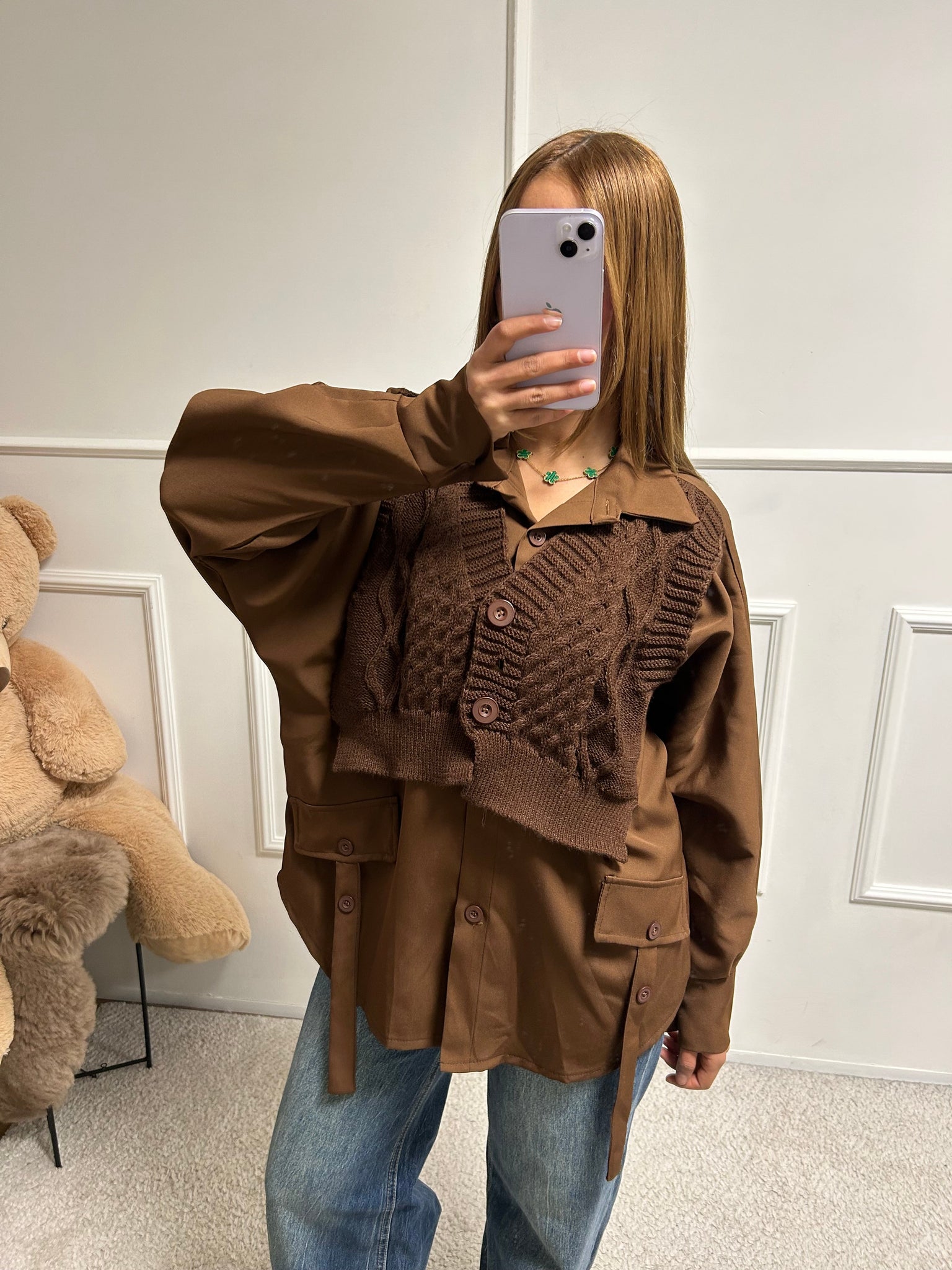 Pull chemise Eli