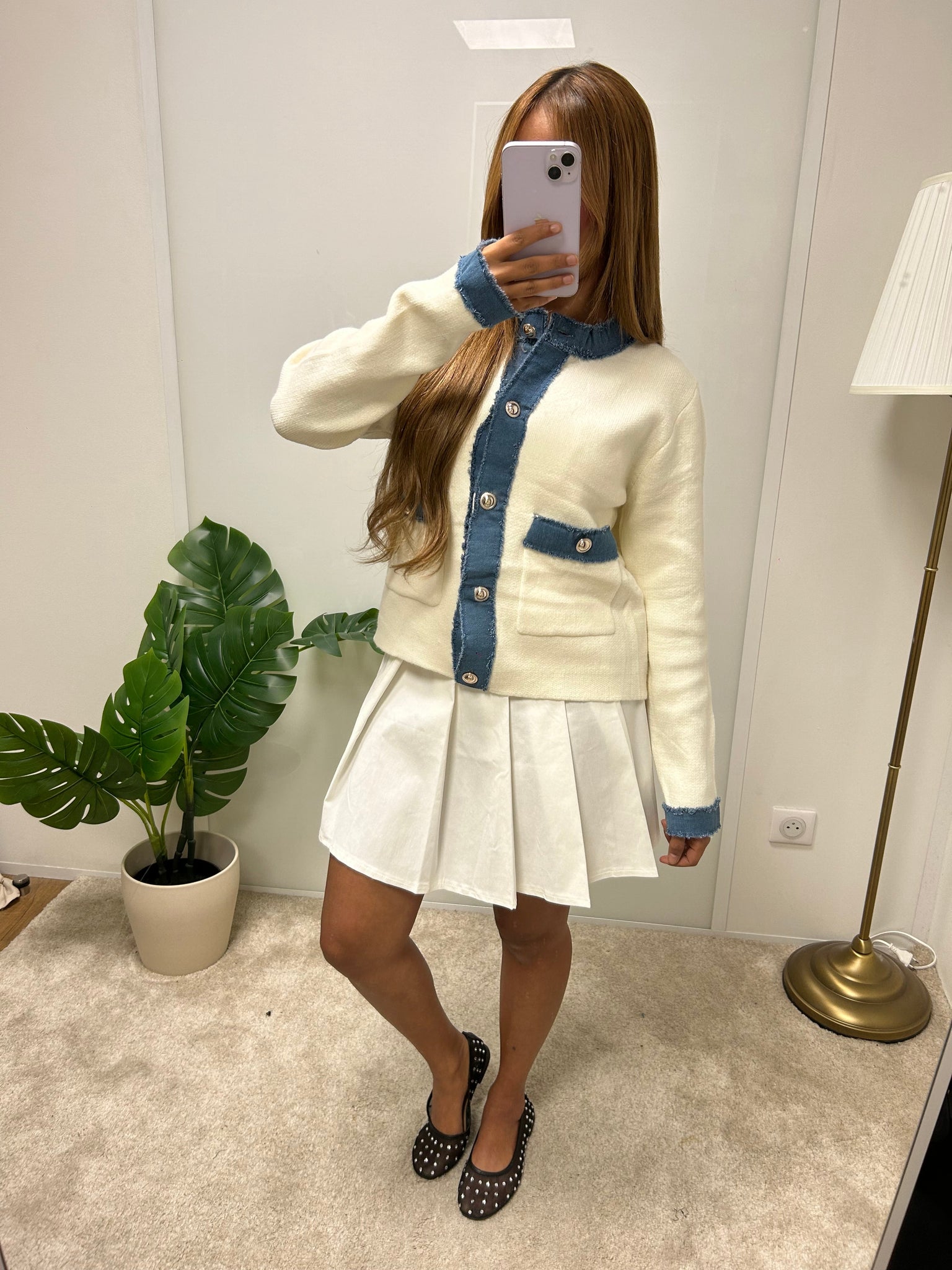 Pull boutonné Seltana