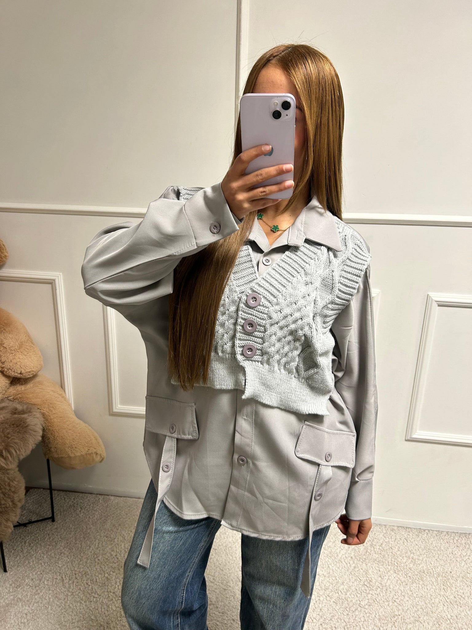 Pull chemise Eli